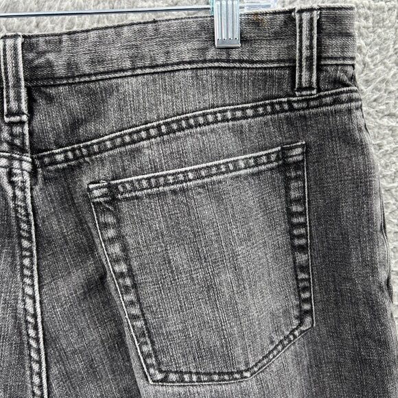 Daniel Cremieux Collection Jeans Mens 35 X 32 Black Light Wash Straight Leg - Picture 3 of 8